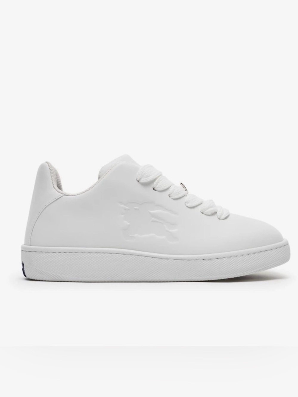 BURBERRY WHITE BOX SNEAKER NIB SIZE 37 7 WOMENS